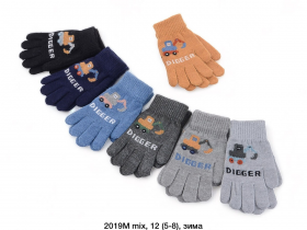 No Brand 2019M mix (зима) перчатки детские