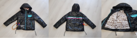 No Brand 21-57 black (деми) куртка детские
