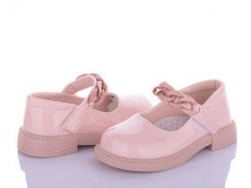 Clibee D130-1 pink (демі) туфлі дитячі