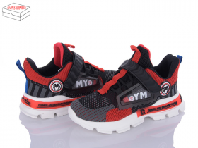 Abc FA267 black-red (демі) кросівки дитячі