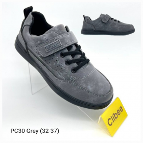 Clibee Apa-PC30 grey (деми) кроссовки детские