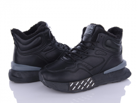 Violeta 178-40 black (зима) кросівки жіночі