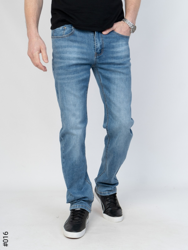 No Brand 22-784 blue (деми) джинсы мужские
