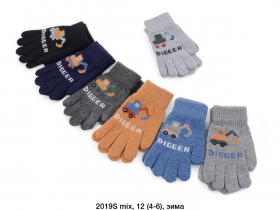 No Brand 2019S mix (зима) перчатки детские