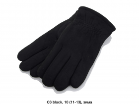 No Brand C3 black (зима) рукавички чоловічі