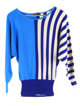 No Brand J12080 blue (деми) свитер женские