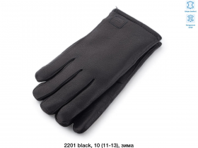 No Brand 2201 black (зима) перчатки мужские