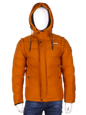 No Brand 988-23 brown (зима) куртка 