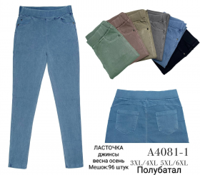 No Brand A4081-1 mix (деми) джинсы женские