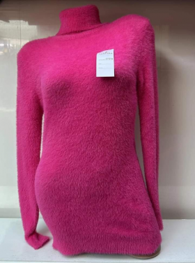No Brand 5707 crimson (зима) свитер женские