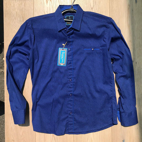 No Brand R337 blue (деми) рубашка детские