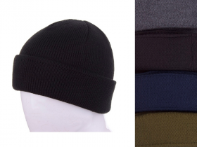 No Brand 3176-1 фліс mix (зима) шапка мужские