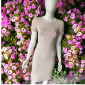 No Brand 113-1 beige (лето) платье женские