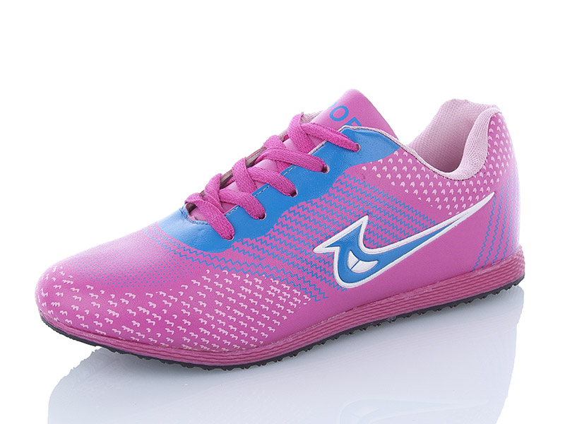 Lion 9890 pink-lt.blue (деми) кроссовки женские