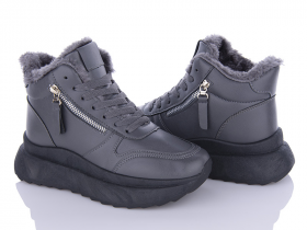 Violeta 178-41 grey (зима) кросівки жіночі