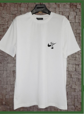 No Brand 927 white (лето) футболка мужские
