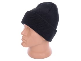 No Brand LEN1 фліс чорний (зима) шапка чоловіча
