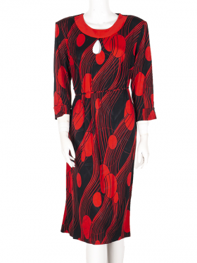 No Brand P143 red (літо) сукня жіночі