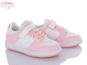 Weide AB1724 white-pink (демі) кросівки дитячі