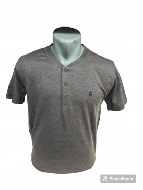 No Brand 6771 d.grey (лето) футболка мужские