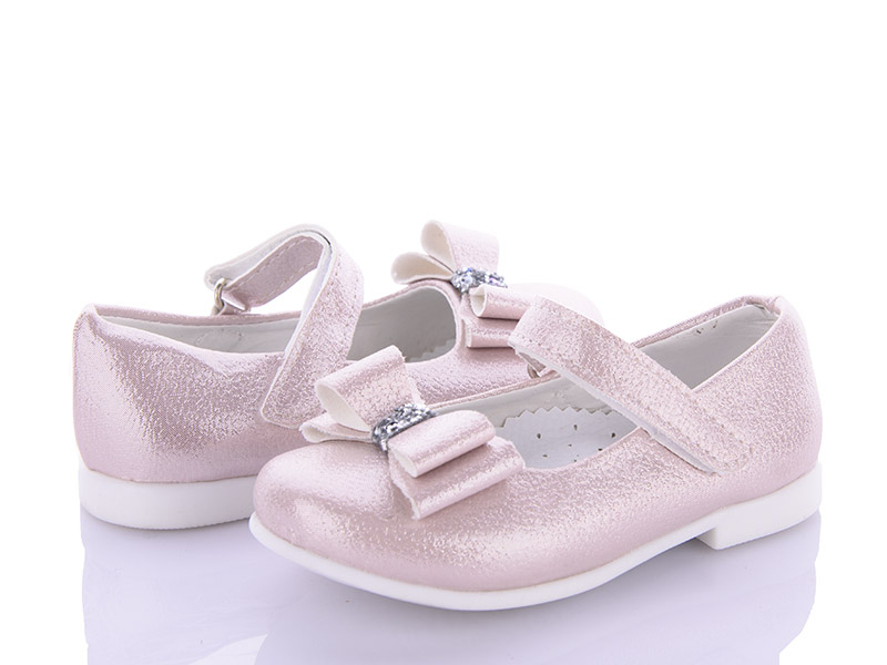 Mini Kids K035 pink (демі) туфлі дитячі