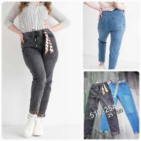 No Brand 510-25 mix (деми) джинсы женские