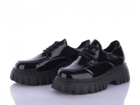 No Brand DW8 bright black пена (деми) туфли женские