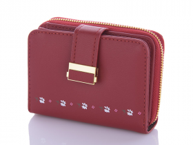 Boershi 23226 red (демі) гаманець жіночі