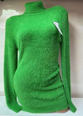 No Brand 5707 green (зима) светр жіночі