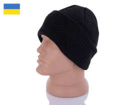 No Brand L1-5 black (шапка-балаклава) (зима) шапка чоловіча