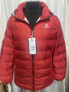 No Brand 91058 red (деми) куртка мужские