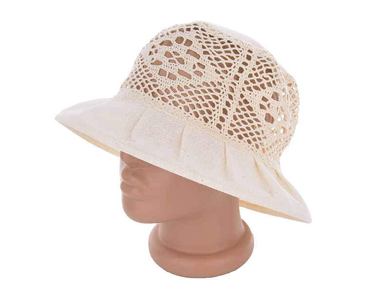 No Brand T016 beige (літо) жіночі капелюх