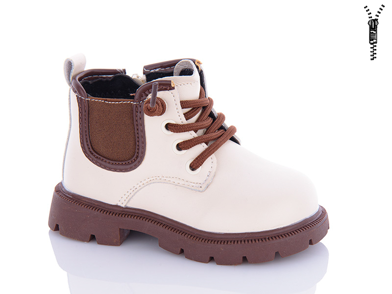No Brand G8601 beige (зима) ботинки детские