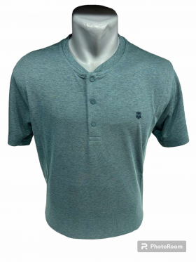 No Brand 6771 green (лето) футболка мужские