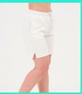 No Brand 8004 white (лето) шорты женские