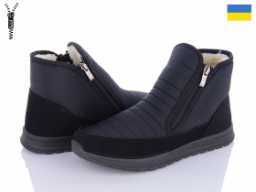 Paolla 4236 черний (зима) черевики чоловічі