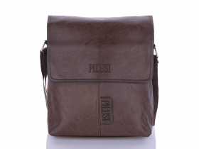 Pilusi SU4 brown (деми) сумка мужские