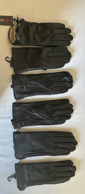 No Brand 13 black (зима) перчатки женские