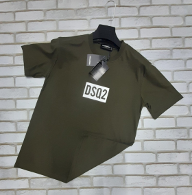 No Brand 144 khaki (лето) футболка мужские