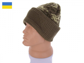No Brand L1-3 khaki (шапка-балаклава) (зима) чоловічі шапка